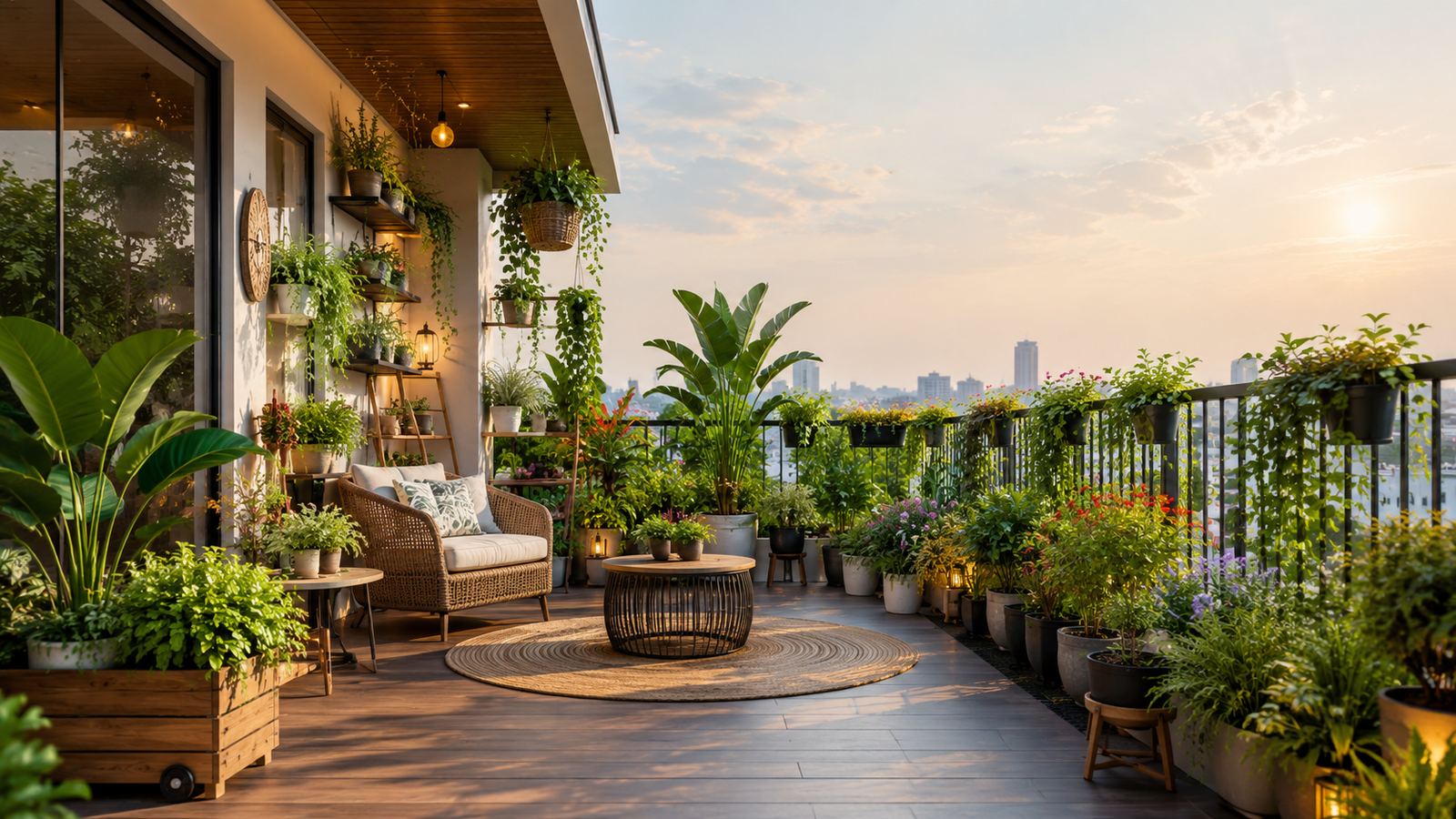 Balcony &amp; Garden Setup